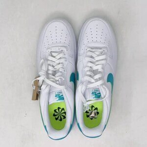 Nike Air Force 1 Dusty Cactus White Sneakers, Size 10
